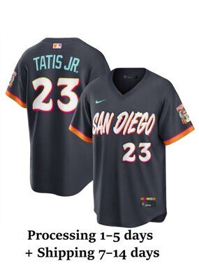 Mens Youths Select Fernando Tatis Jr Obsidian Stitched Jersey
